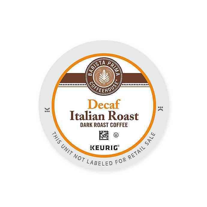 Italian Roast Decaf Coffee Keurig K-Cup Pods 48-Count C6151