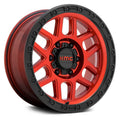 20x9 5x150 25mm Candy Red with Black Lip Wheel N831207