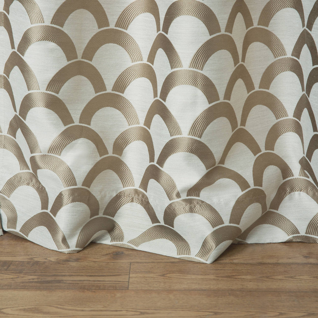 Beige/Taupe Jacquard Panel J153
