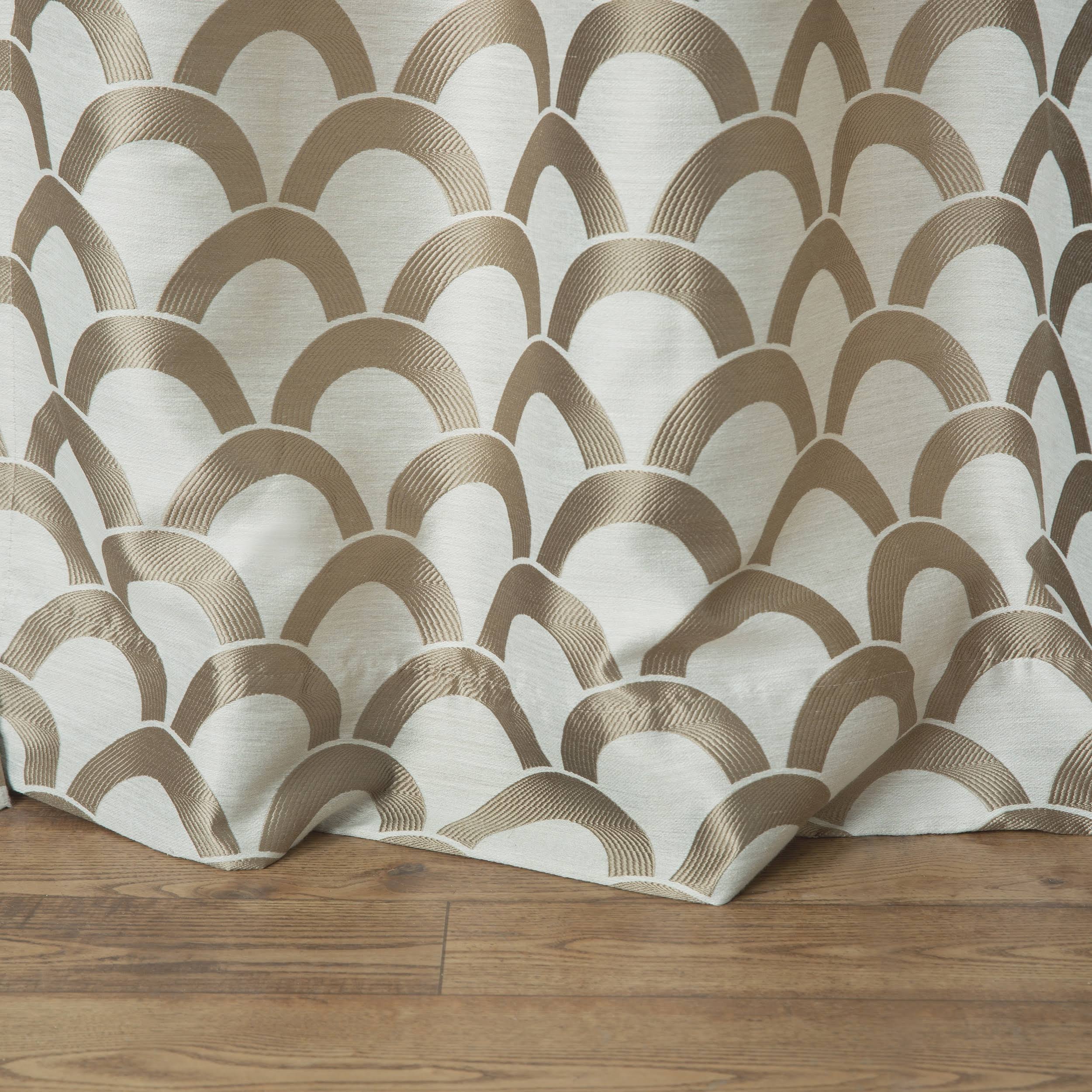 Beige/Taupe Jacquard Panel J153
