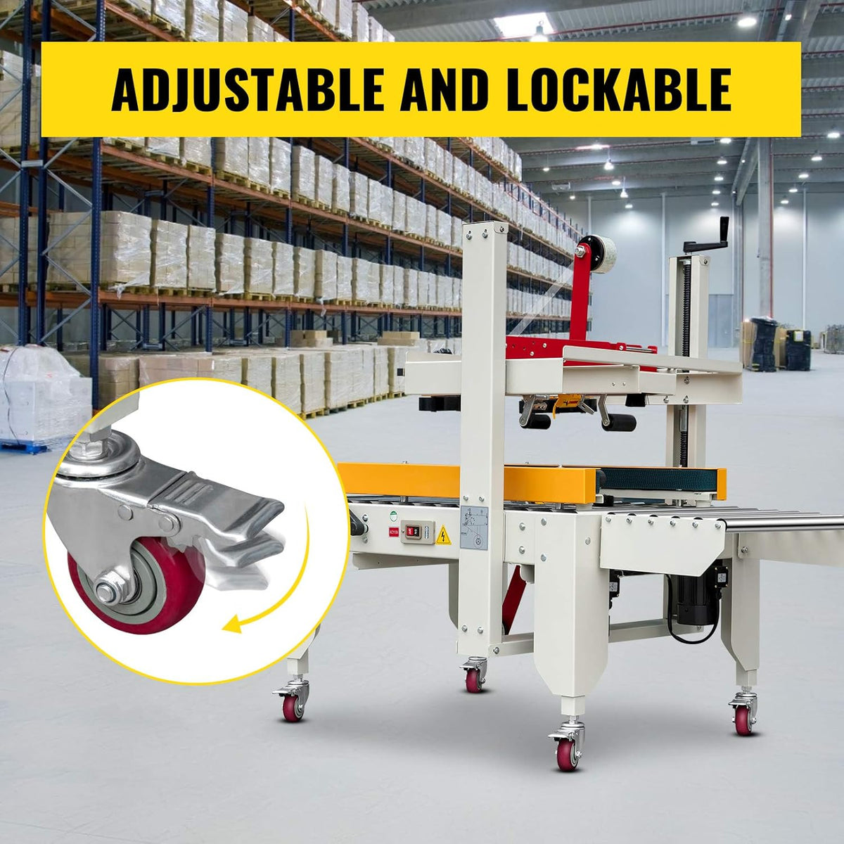 180W Automatic Carton Sealer with Four Rolls of Tape T284641