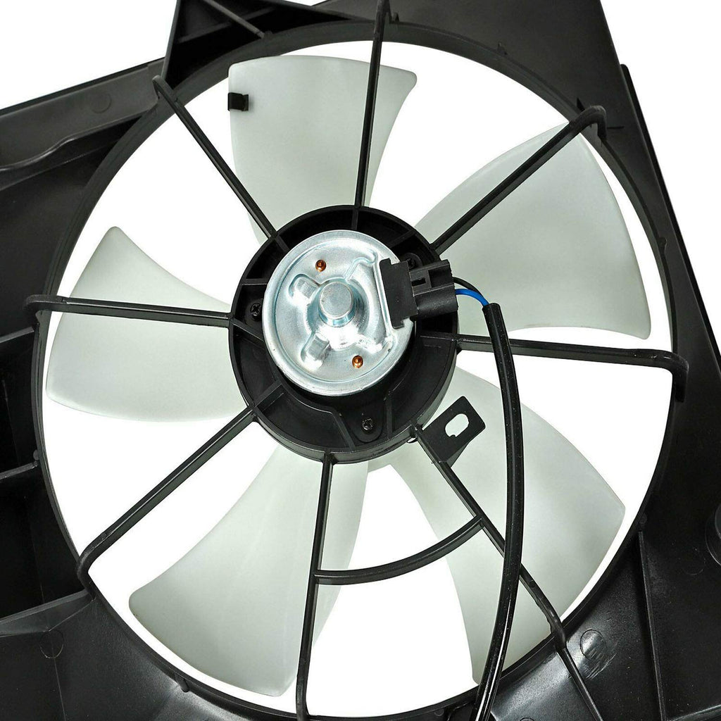 Dual Radiator Cooling Fan with Motor for 2002-2006 Camry 2002-2008 Solara 2.4L Pack of 2 L3986