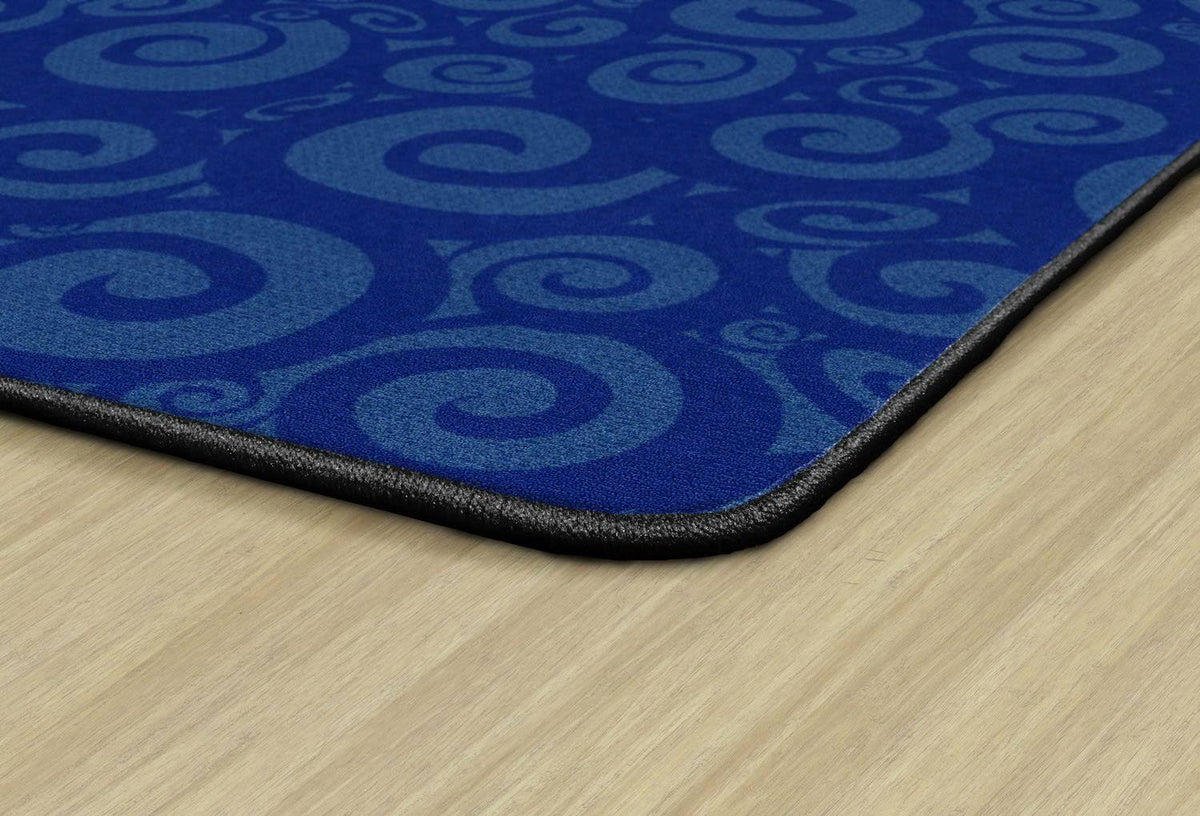 Blue 10'6 x 13'2 Carpet C635