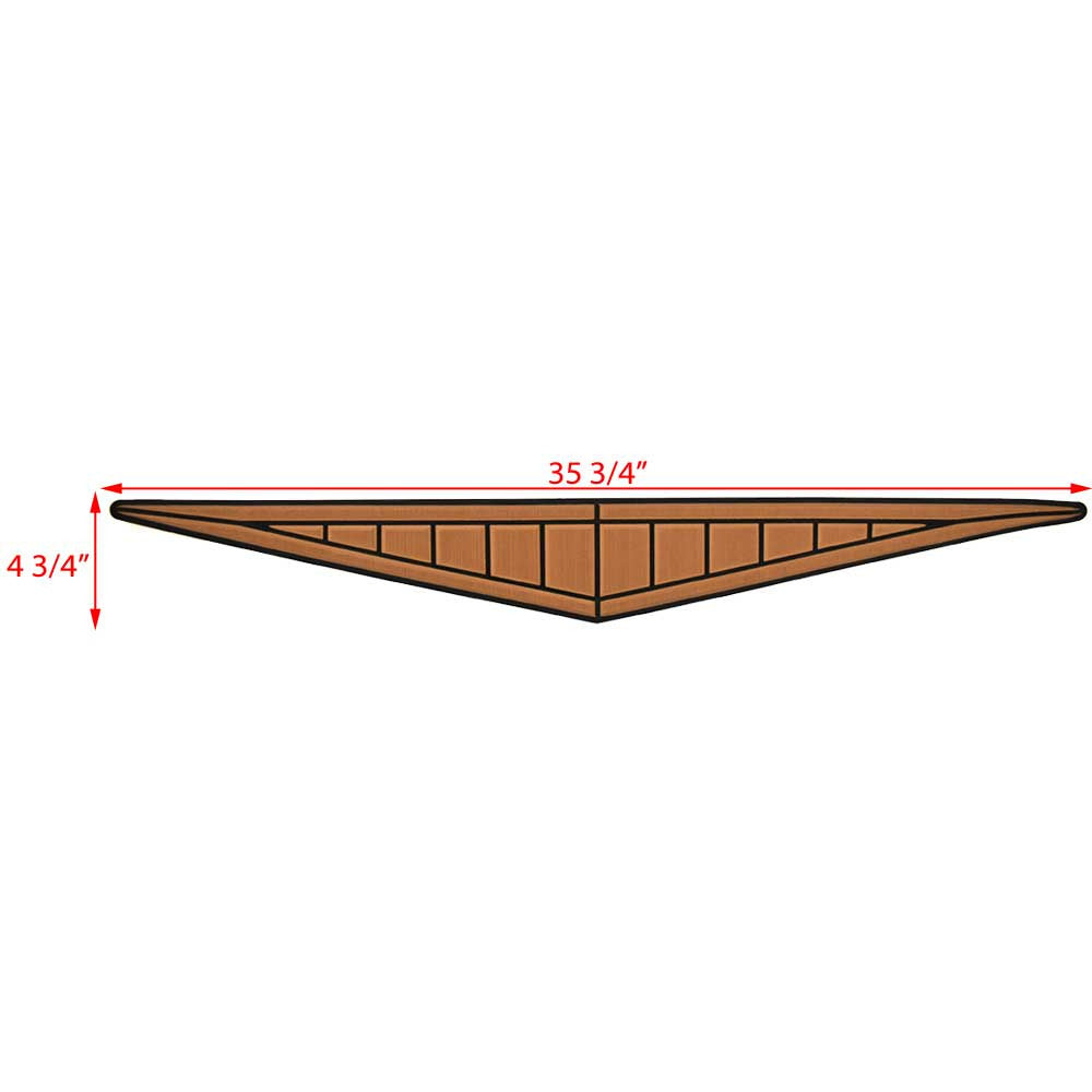 Mocha Non-Skid Boat Mat U18437