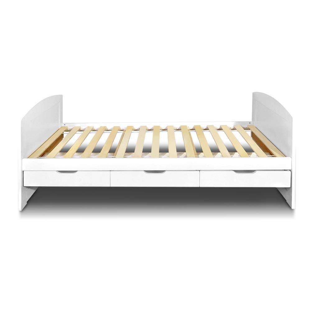 Single Wooden Trundle Bed Frame U159