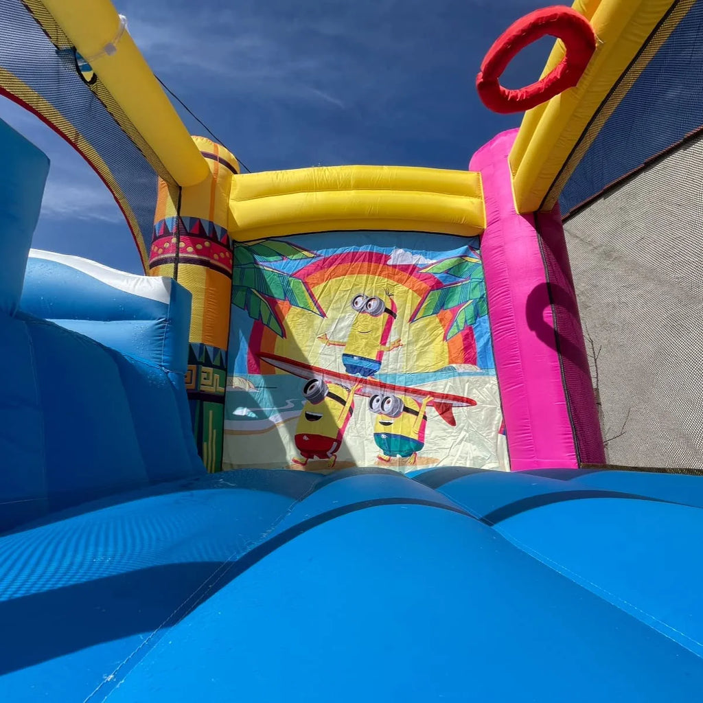 Inflatable Bounce House with Slide S954456