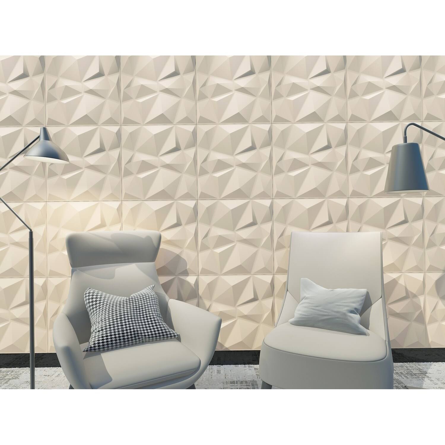 3D Embossed PVC Panel Wall Decor 50pc K5731