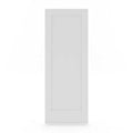 White Primed Solid Core Pine Wood Slab Door S412060