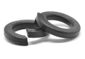 Grade 8 Regular Split Lockwasher Alloy Steel Black Oxide Pk 50 B6470