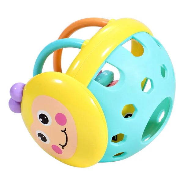 Sensory Teether Toy Silicone Rattle Ball O1098