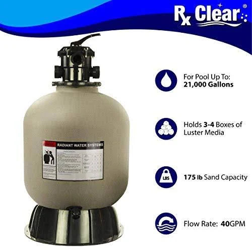 19 inch Above Ground Swimming Pool Sand Filter F6975