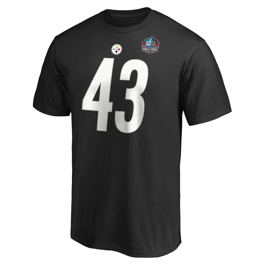 Black Pittsburgh Steelers Retired Player Football S8355