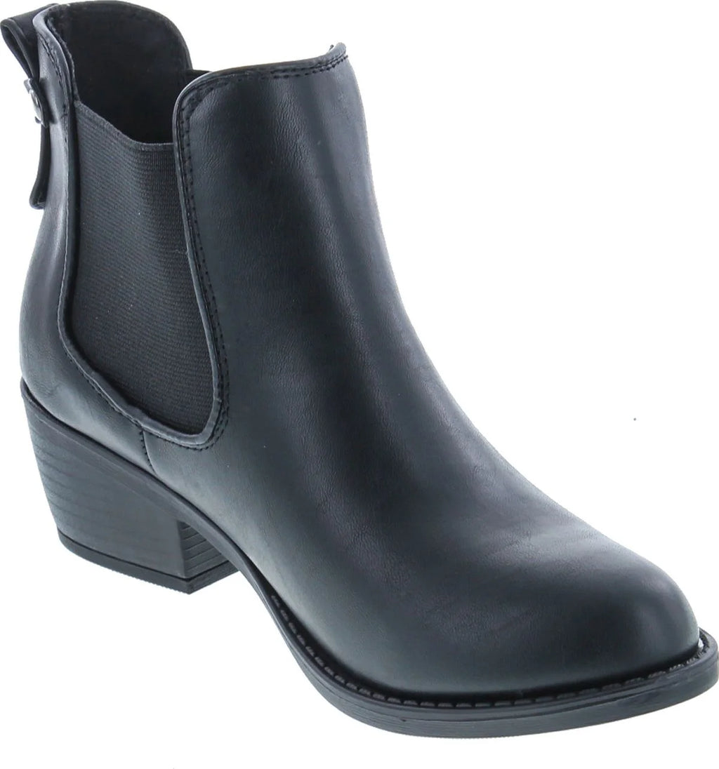 Women's Chelsea Faux Leather Ankle Boots I329640