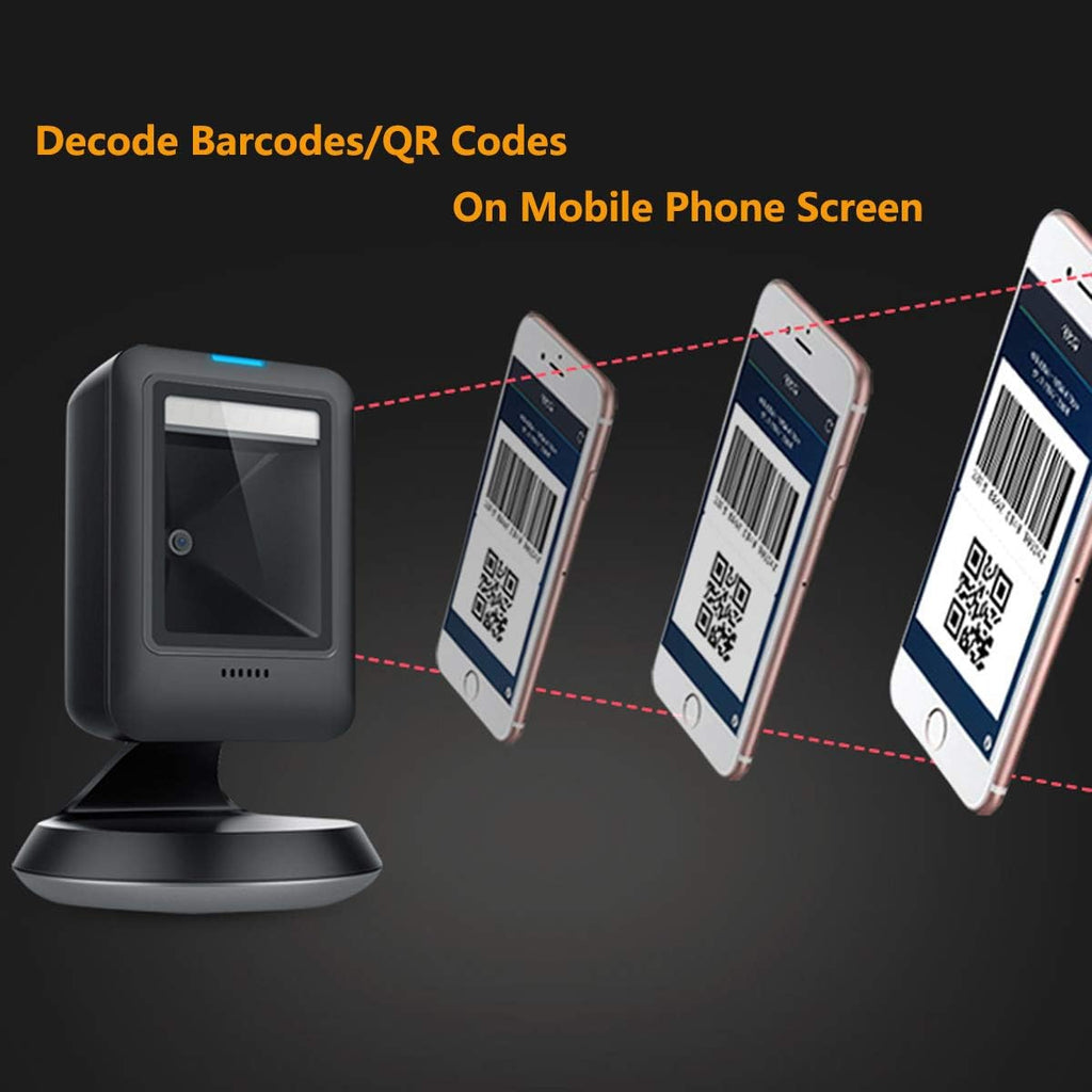 Wired 2D Barcode Scanner with USB Cable P8992