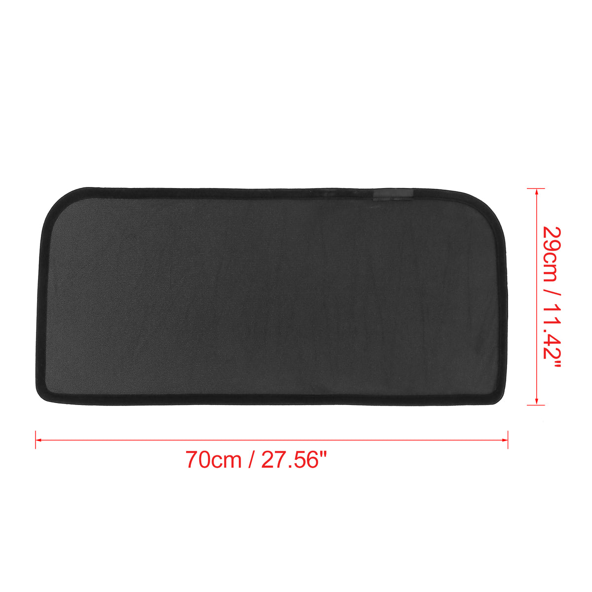 2 Pcs Black Glass Roof Sunroof Shade Cover W142