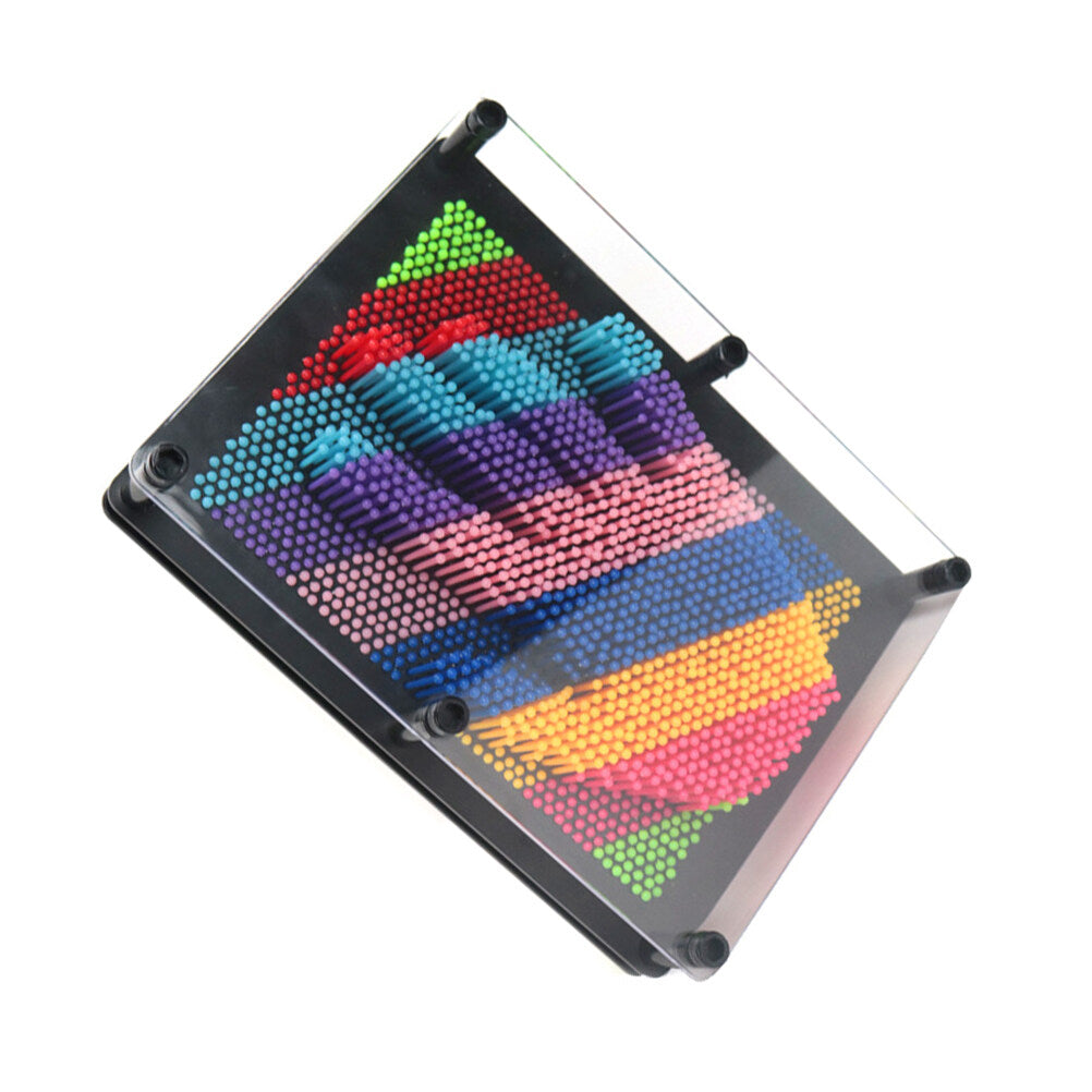Plastic 3D Pin Art Handprint Toy W80042
