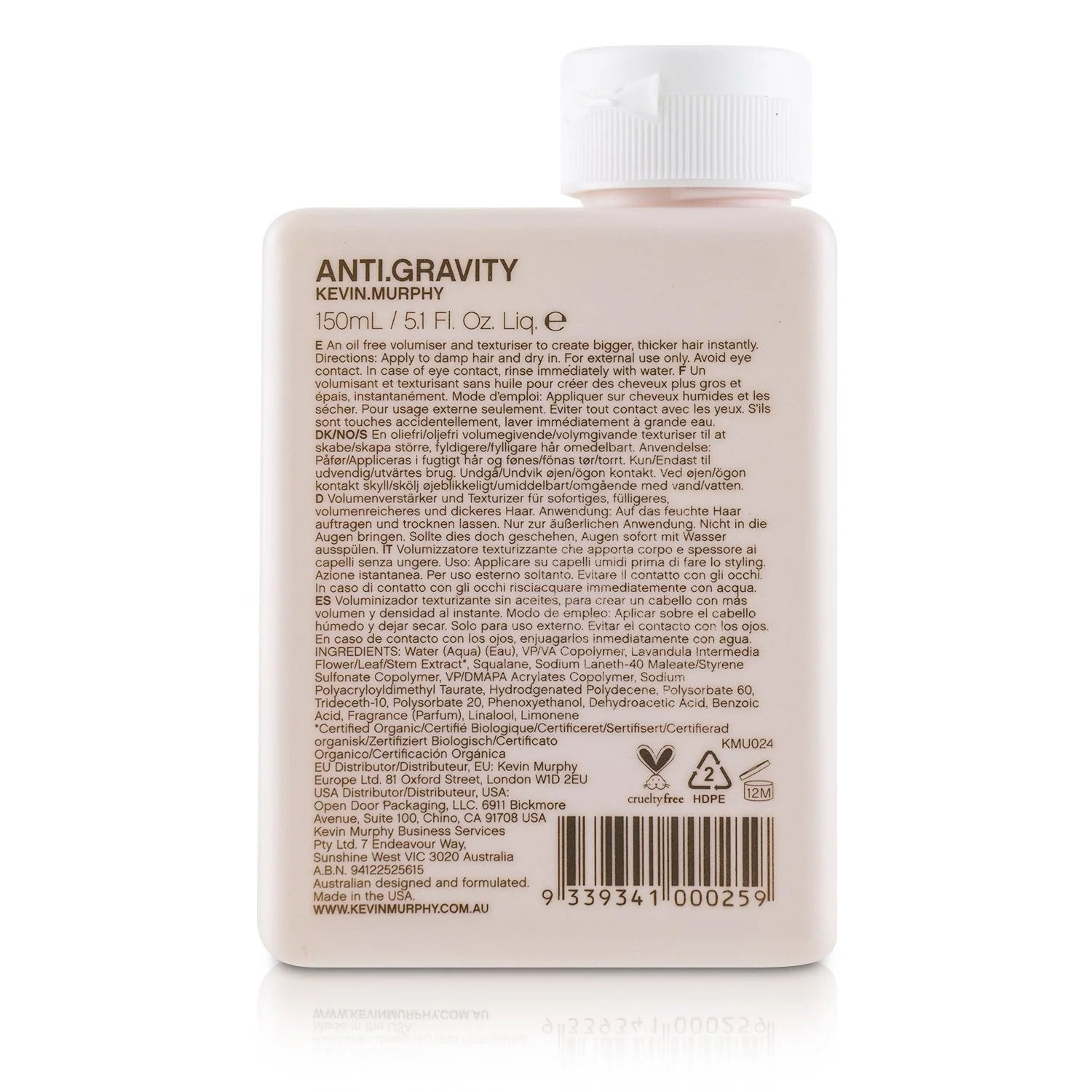 Anti.Gravity Oil Free Volumiser 1000ml L529726