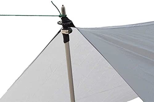 Ultralight Grey 8' x 10' Silnylon Tarp P9980