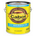 Flat Solid Color Oil Stain for Concrete, Wood, Ultra White, 1 Gal M649137
