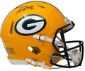 Signed Packers Full Size Speed Authentic Helmet T498