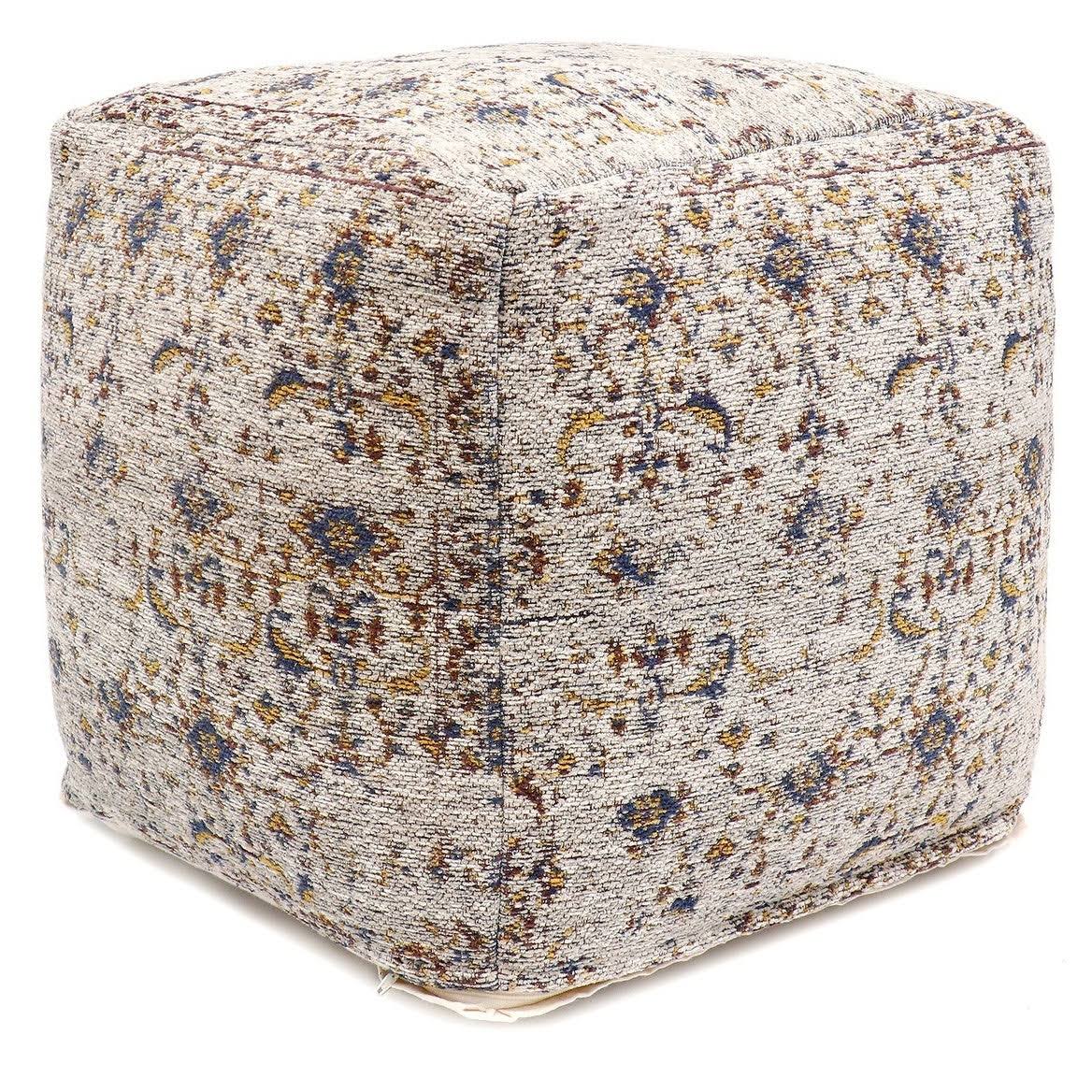 Taupe Ottoman Pouf M618