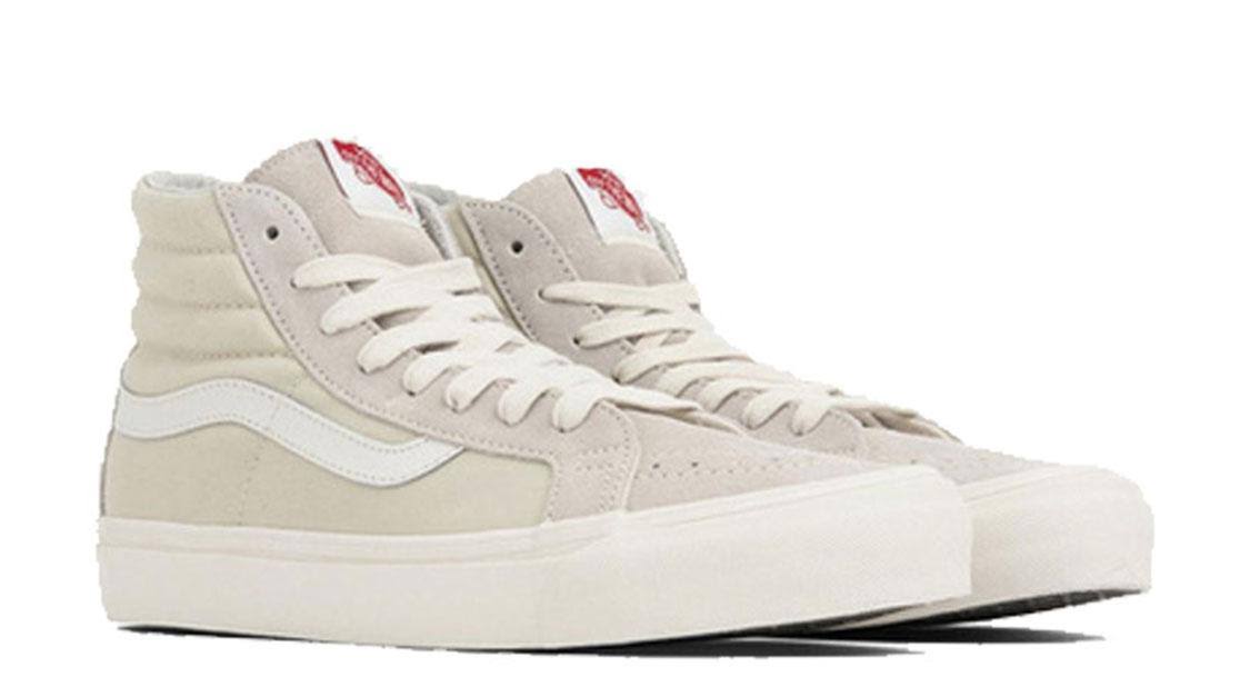 Seed Pearl Suede Canvas Sk8-Hi Shoes F4693