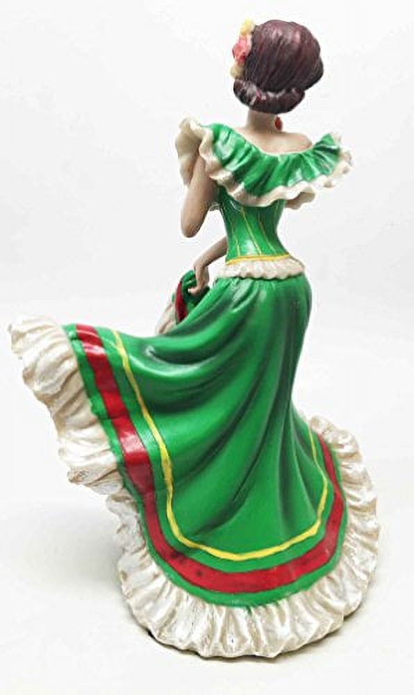 Sugar Skull Mexico Dancer Figurine A138