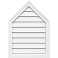 Peaked Top Surface Mount PVC Gable Vent Y27709