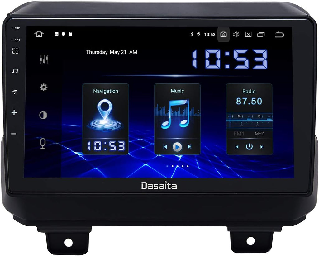 9 Touch Screen Car Radio for Wrangler 2018 2019 X5258