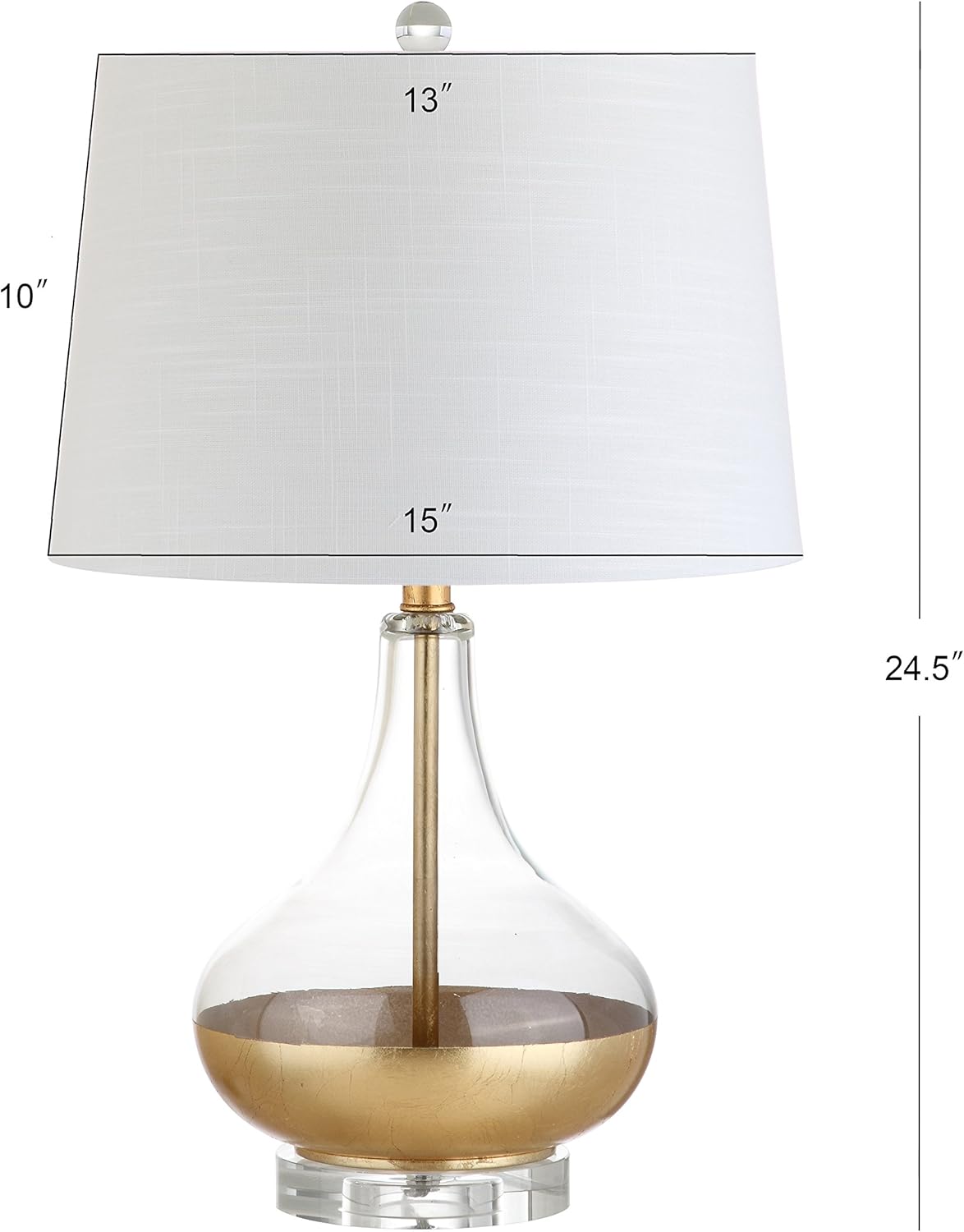 Gold Leaf Glass LED Table Lamp T51697