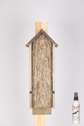 Rustic Handmade Bat House with Bat Attractant W104