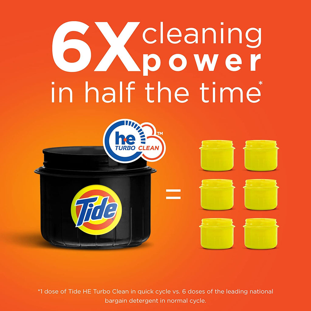 Tide Liquid Laundry Detergent, Active Fresh 46 oz (Pack of 6) Q5580