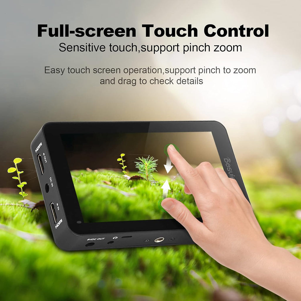 5.5 inch Touch Screen Camera Field Monitor with 4K Input/Output Z586