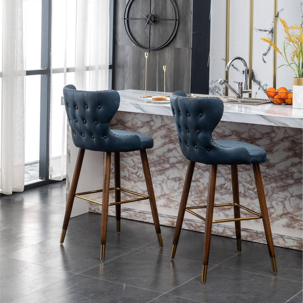 Pink Bar Stool, Set of 2 D112679