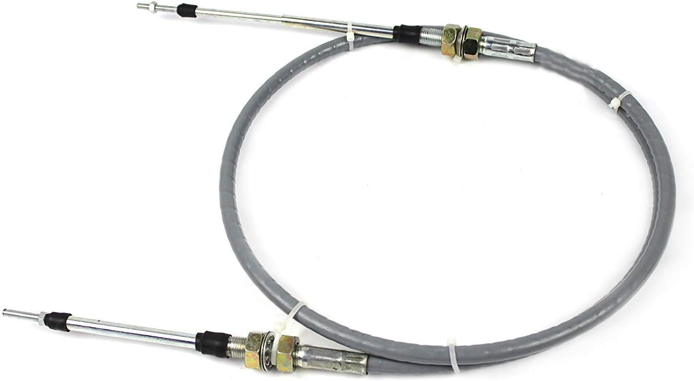 Dozer Fuel Control Throttle Cable 75 Inch for Komatsu Excavator Spare Parts, Pack of 2 H73080