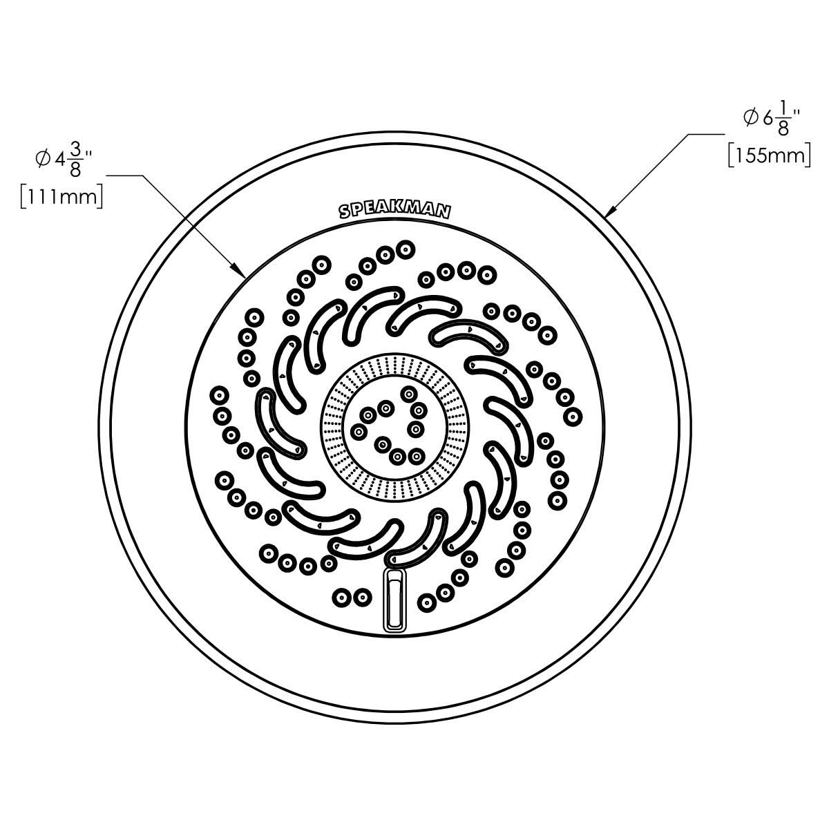 Multi Function Shower Head C227