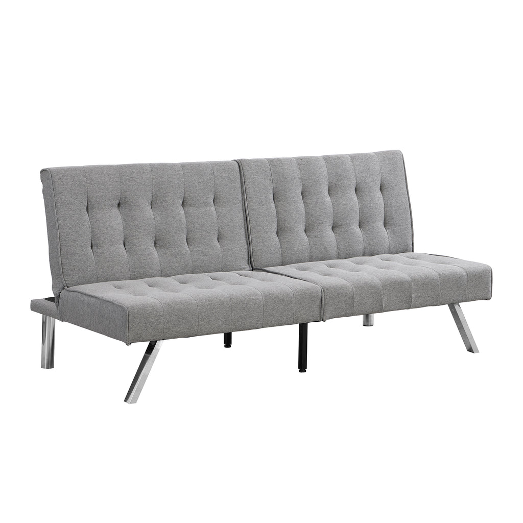 Grey Futon Sofa Bed Z7699