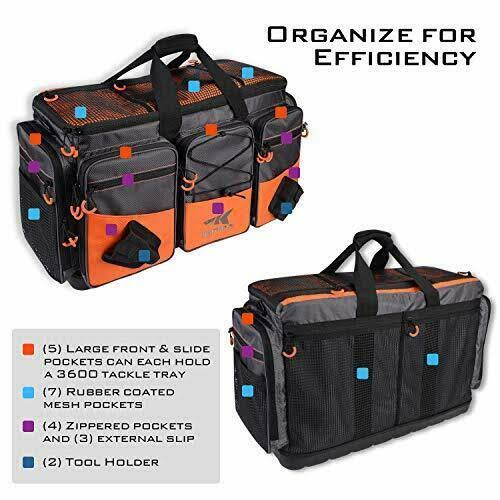 Large Saltwater Resistant Fishing Tackle Storage Bags R81593