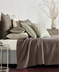 Brown Cotton Full/Queen Coverlet K42660