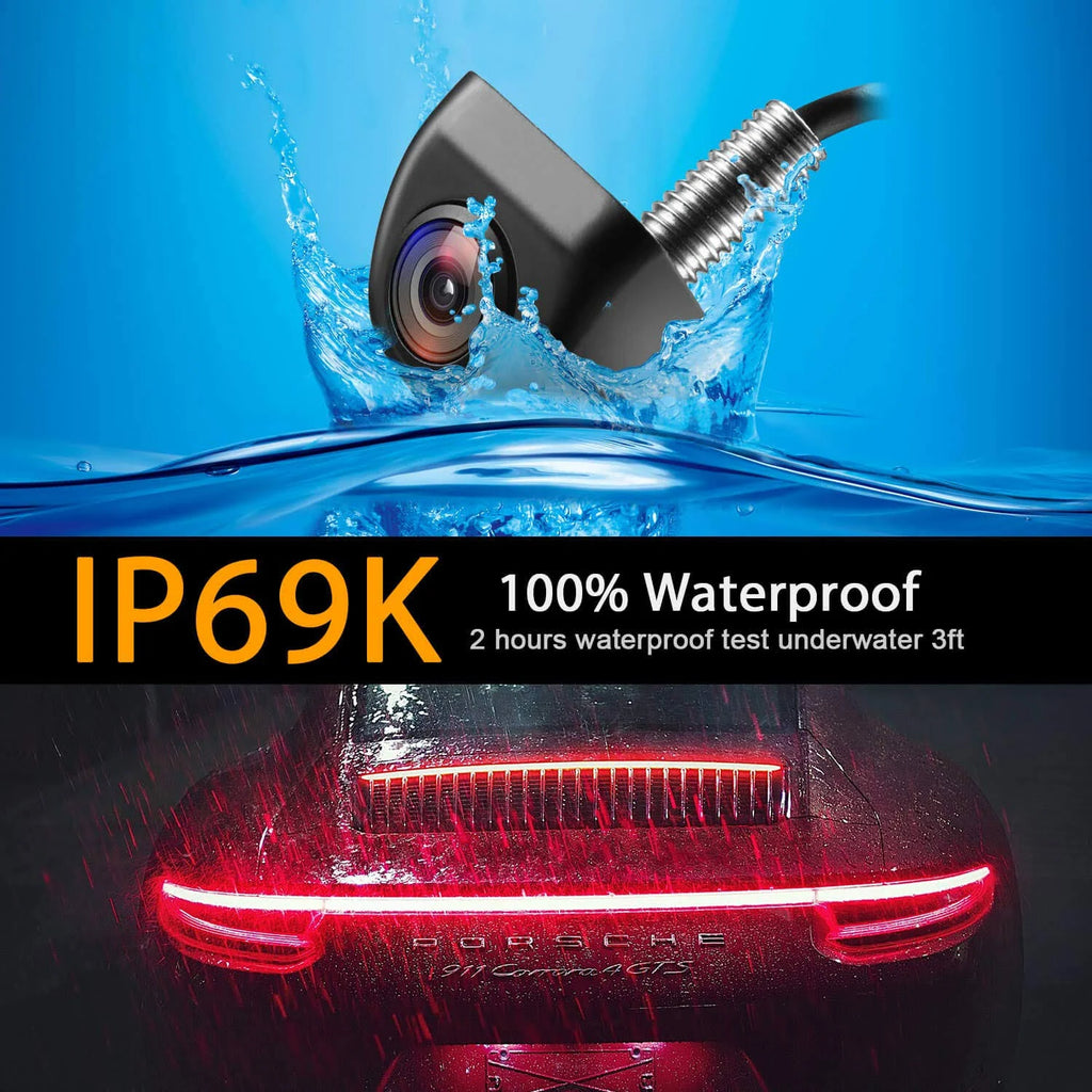 Backup/Front View Camera, IP69K Waterproof O28643