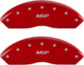 Red MGP Caliper Covers Set of 4 for Ford Fusion O1466