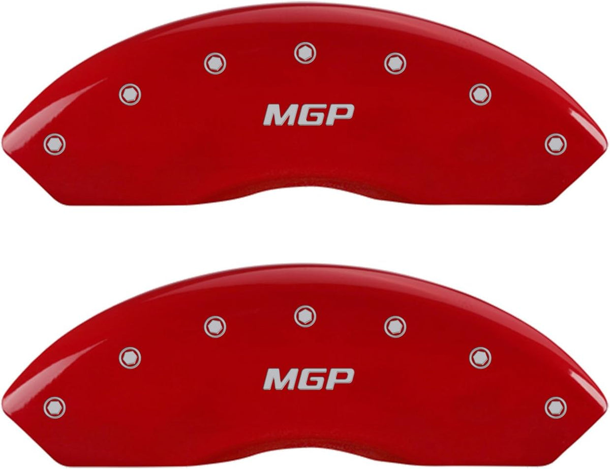 Red MGP Caliper Covers Set of 4 for Ford Fusion O1466