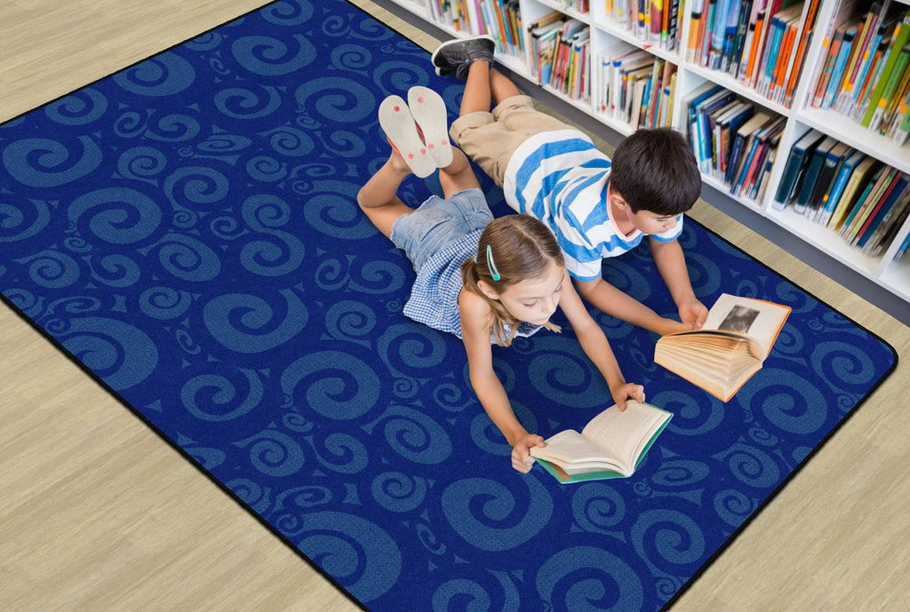 Blue 10'6 x 13'2 Carpet C635