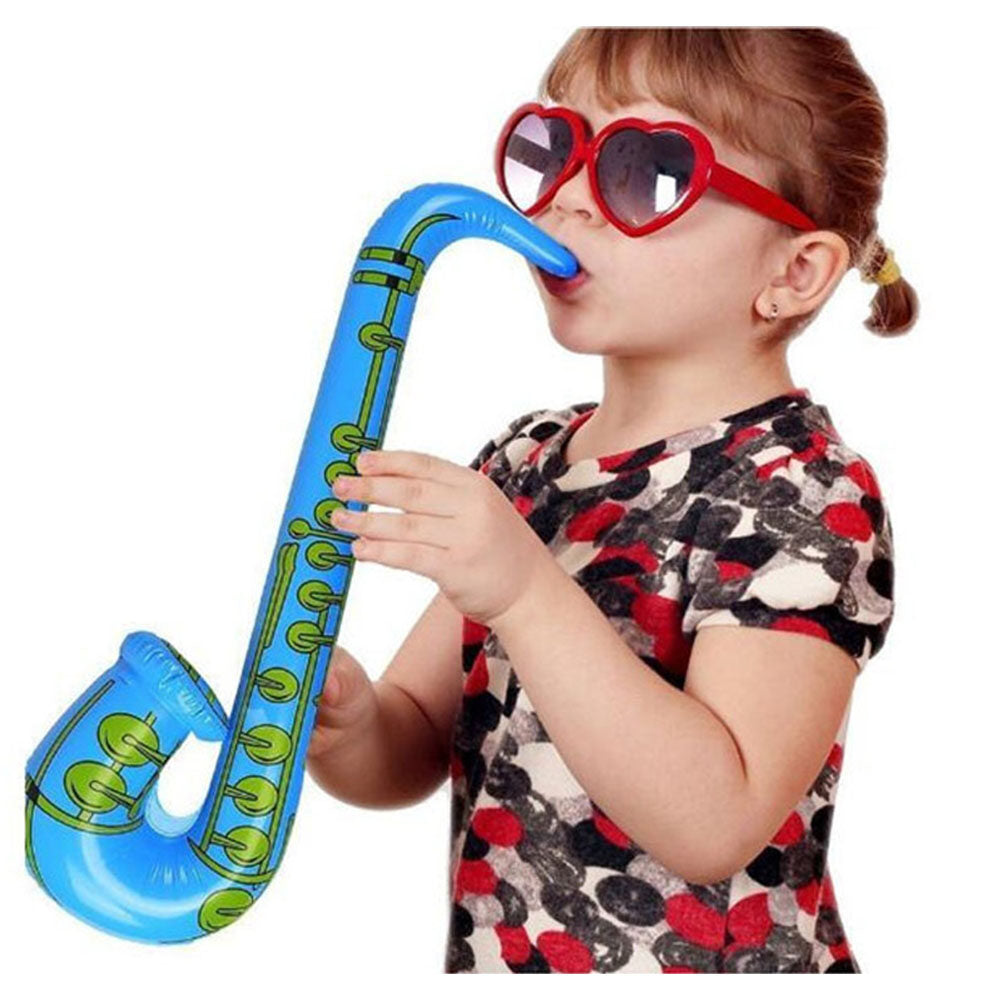 Inflatable Musical Instruments Sax Toy (Random Color) X313