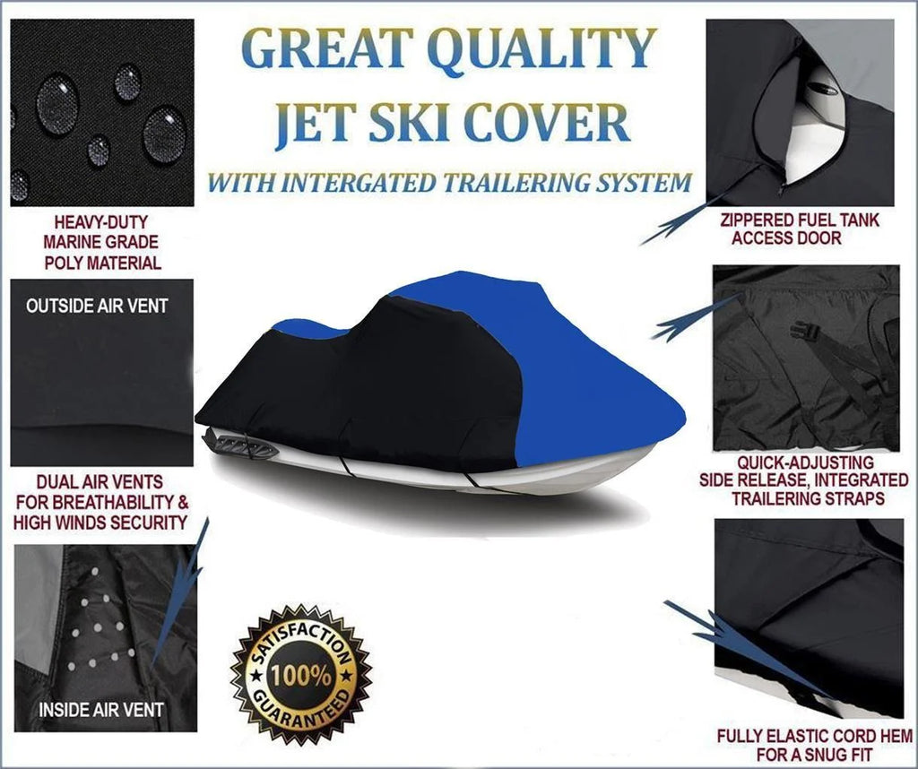 Heavy-Duty 600 Denier Jet Ski PWC Cover R6522