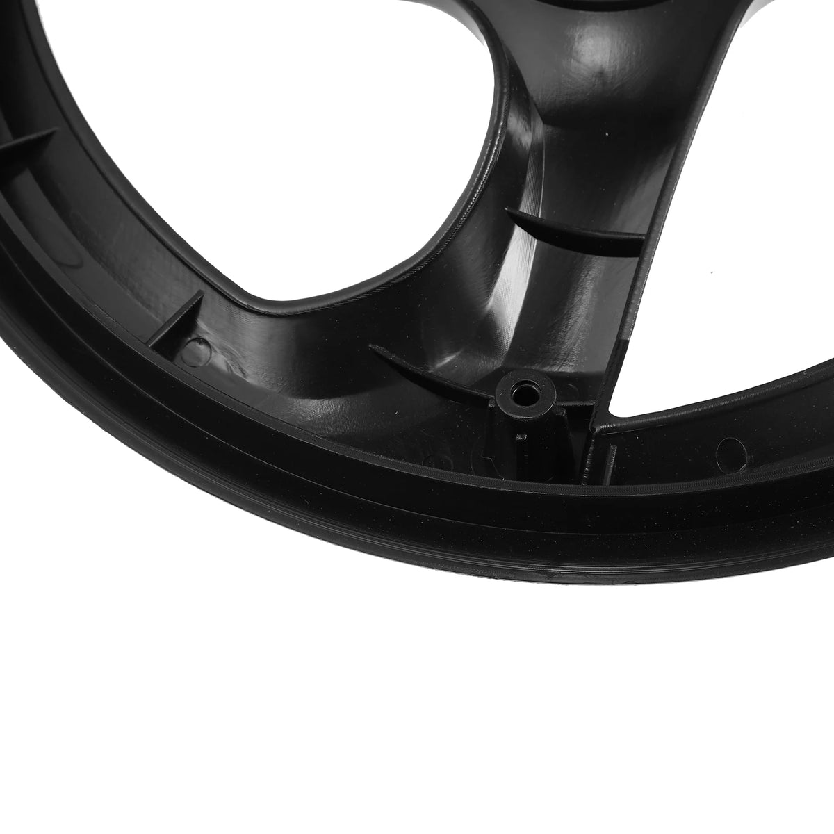 Black Bicycle Bike Chain Wheel Cover Protector I562513