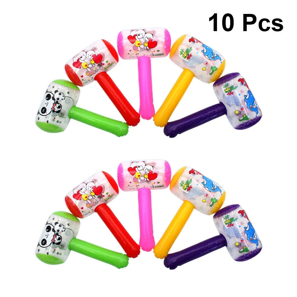 Inflatable Hammer Toy with Bell W8359