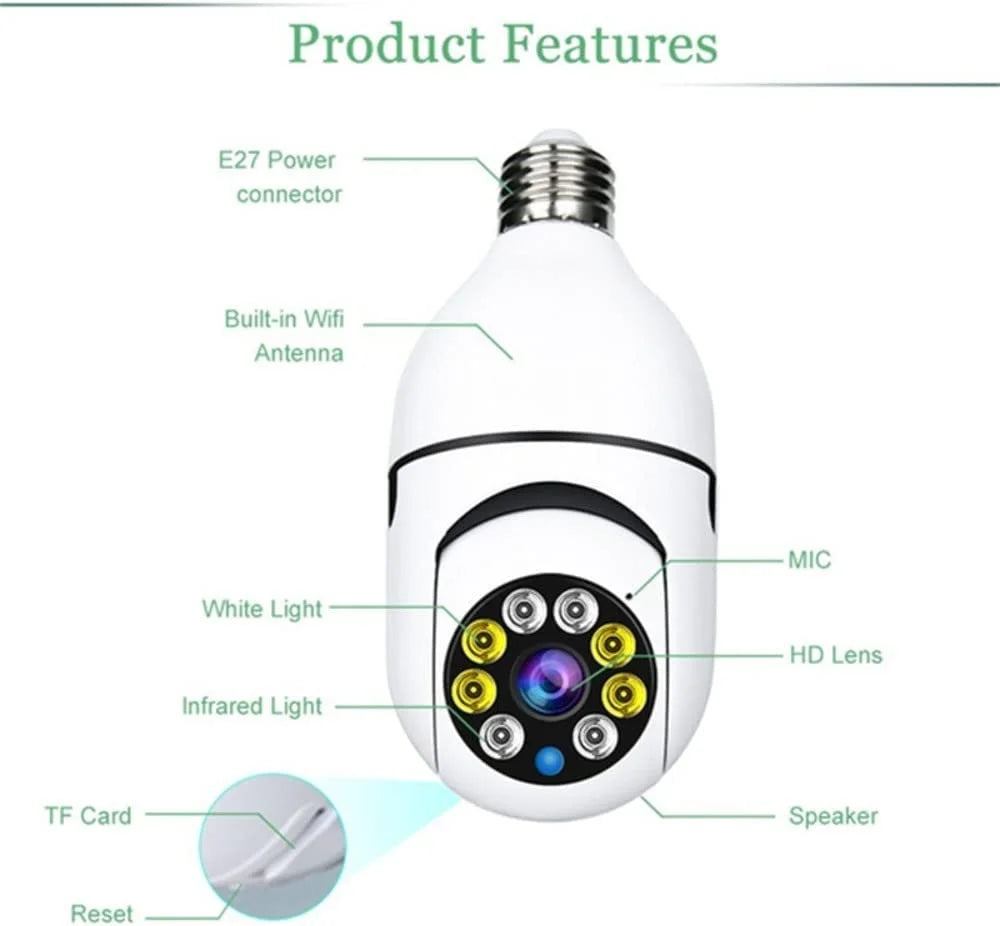 2 Pack 5G WiFi Security Camera 1080p F1912