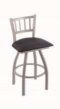 Swivel Counter Stool with Anodized Nickel Finish Q1532