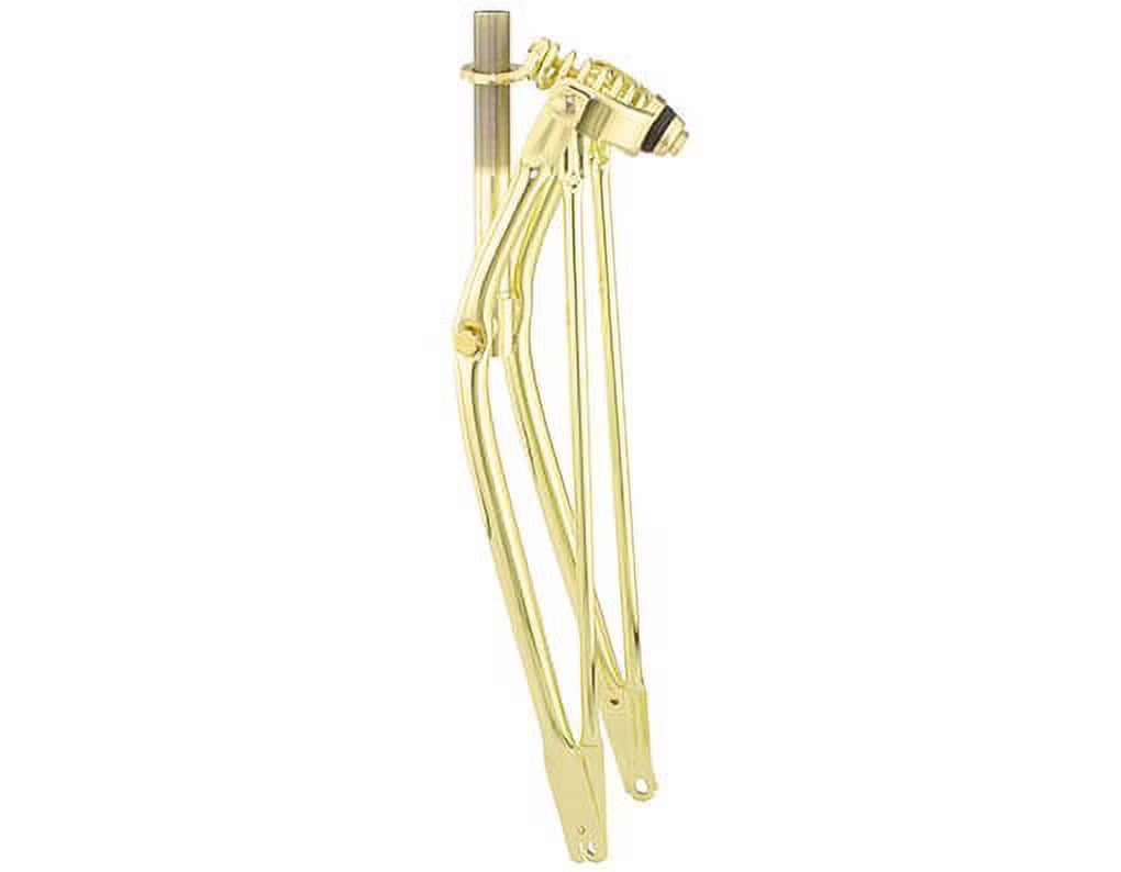 26" Classic Straight Spring Fork Gold Bike Part P627